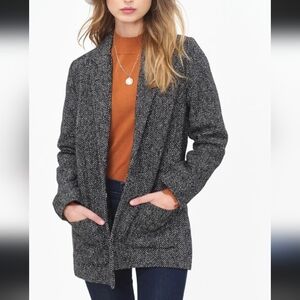 H&M herringbone blazer